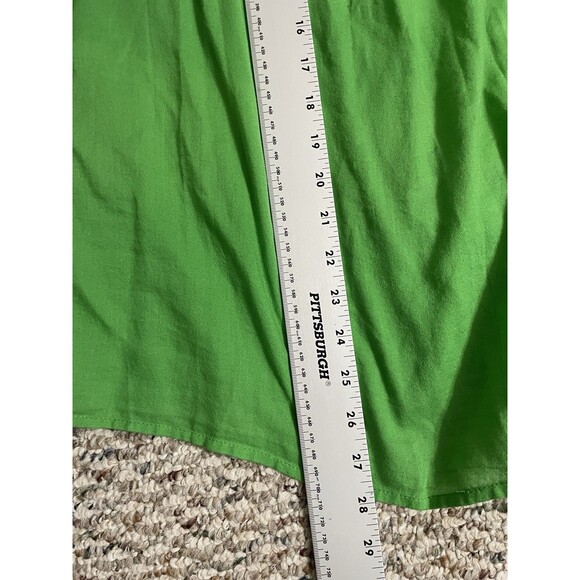 Crown & Ivy Peasant Top NWT Blouse Boho sz 3X Plus 3/4 Sleeve Embroidered Tunic - Picture 8 of 16